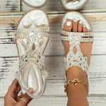 Elegante Sandalen met Strass Details