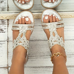 Elegante Sandalen met Strass Details