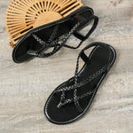 Luxe Sandalen met Gevlochten Banden