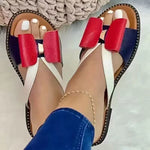 Open-toe Sandalen met Strikaccent