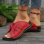 Open-toe Sandalen met Verstelbare Veters