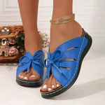 Open-toe Sandalen met Verstelbare Veters