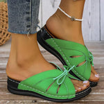 Open-toe Sandalen met Verstelbare Veters