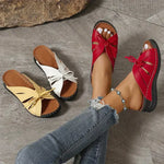 Open-toe Sandalen met Verstelbare Veters