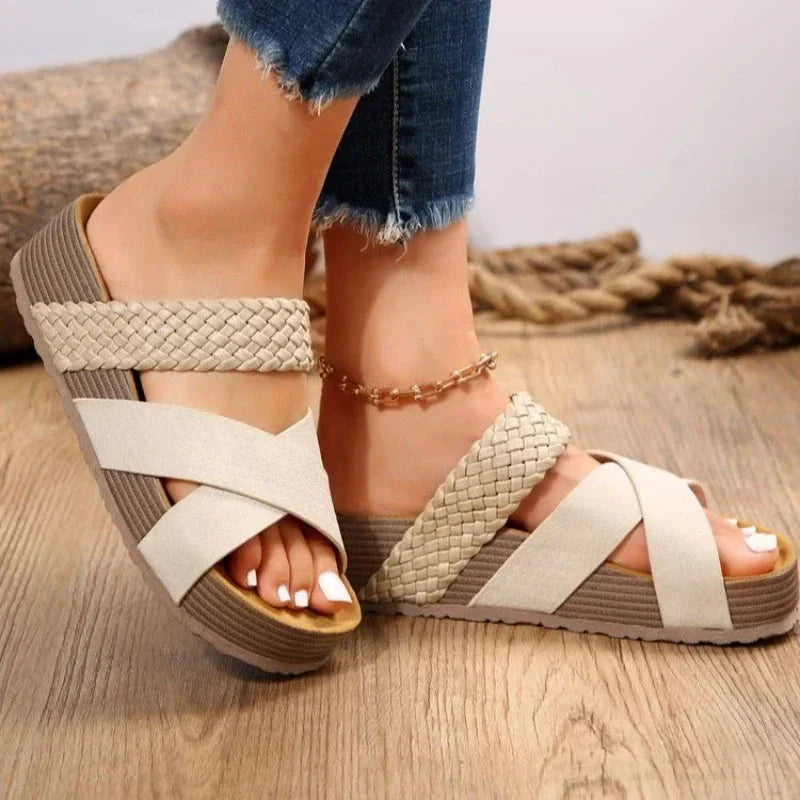 Orthopedische Sandalen met Platformzool