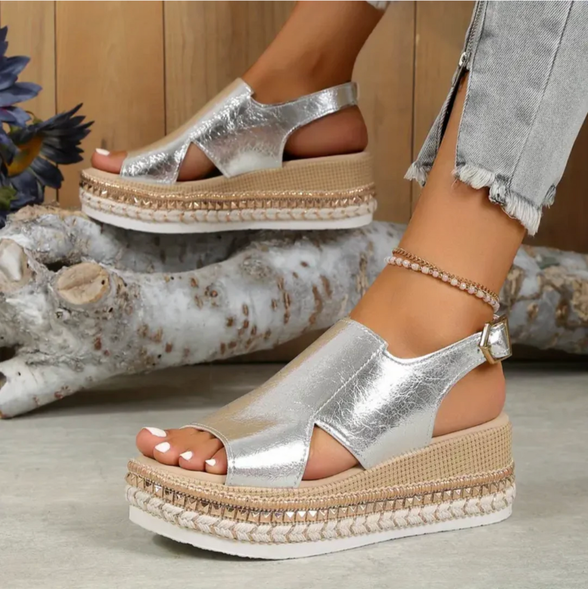 Orthopedische Sandalen met Verstelbare Bandjes