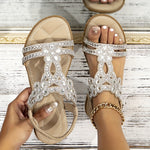 Sandalen met Elegante Decoratieve Details