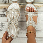 Sandalen met Elegante Decoratieve Details