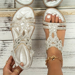 Sandalen met Elegante Decoratieve Details