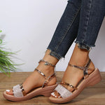 Sandalen met Gespsluiting en Comfortzool