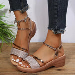 Sandalen met Gespsluiting en Comfortzool