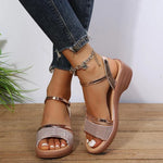 Sandalen met Gespsluiting en Comfortzool