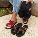 Sandalen met Open Teen en Comfortzool