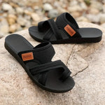 Sandalen met Open Teen en Comfortzool