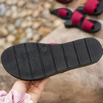 Sandalen met Open Teen en Comfortzool