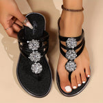 Sandalen met Strass en Elegante Bandjes