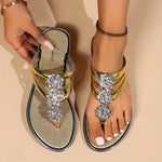 Sandalen met Strass en Elegante Bandjes