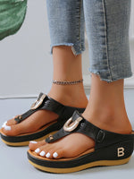 Sandalen met Toerring en Plateauzool