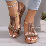 Sandalen met Versierde Details