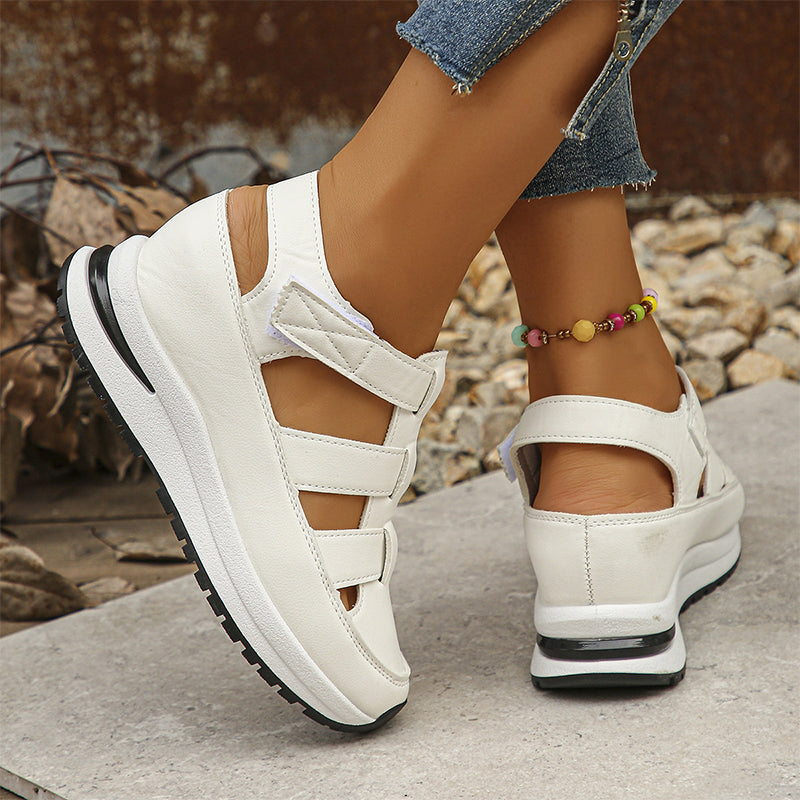 Strappy Sandalen met Verhoogd Platform