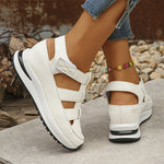 Strappy Sandalen met Verhoogd Platform