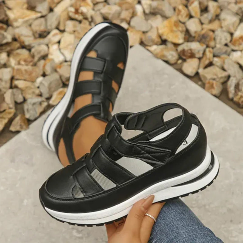 Strappy Sandalen met Verhoogd Platform