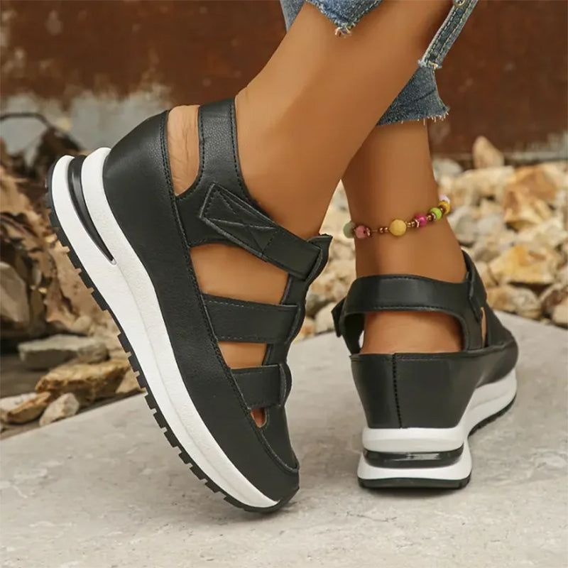 Strappy Sandalen met Verhoogd Platform
