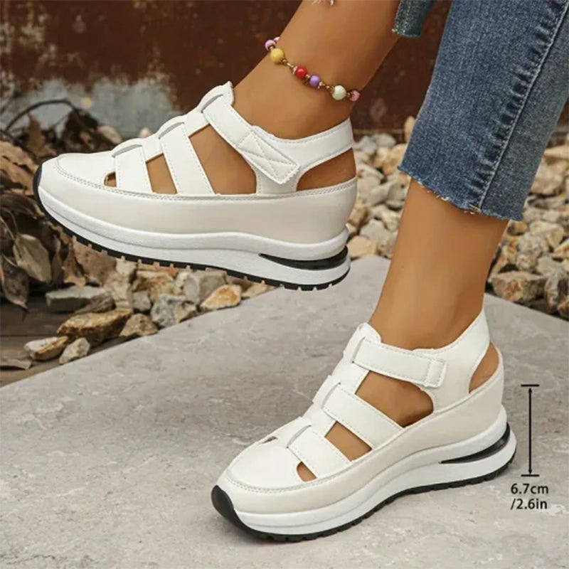 Strappy Sandalen met Verhoogd Platform
