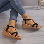 Wedge Sandalen met Chic Design