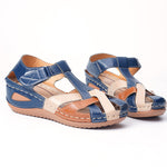 Wedge Sandalen met Multi-Straps