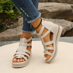 Wedge Sandalen met Rhinestones