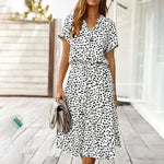 A-lijn Jurk met Dierenprint - Dresses - Jurkjes.co