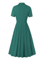 A-lijn Jurk met Dubbelzijdige Sluiting - Midi Dresses - Jurkjes.co