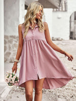 A-lijn Jurk met Kraag en Hoge Taille - Group6 - Jurkjes.co