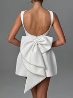 A-Lijn Jurk met Strikaccent - Mini Dresses - Jurkjes.co