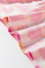 Abstracte Print Franje Hals Mouwloze Mini Jurk - Mini Dresses - Jurkjes.co