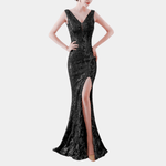 Avondjurk met Geometrisch Patroon - Women Summer Dress - Jurkjes.co