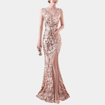 Avondjurk met Geometrisch Patroon - Women Summer Dress - Jurkjes.co