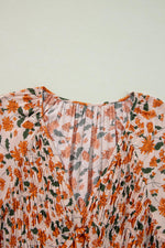 Babydoll Jurk met Bloemenpatroon - Mini Dresses - Jurkjes.co