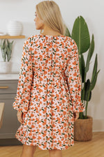 Babydoll Jurk met Bloemenpatroon - Mini Dresses - Jurkjes.co