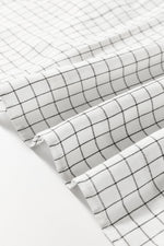 Babydoll Jurk met Geruit Patroon - Mini Dresses - Jurkjes.co