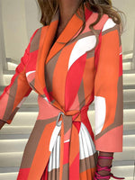 Blazer Jurk met V-hals en Plooirok - Mini Dresses - Jurkjes.co