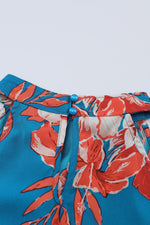 Bloemenprint Mini Jurk met Ruches - Mini Dresses - Jurkjes.co