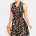 Blousejurk met Abstracte Print - Dresses - Jurkjes.co