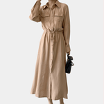 Blousejurk met Knoopsluiting - Dresses - Jurkjes.co