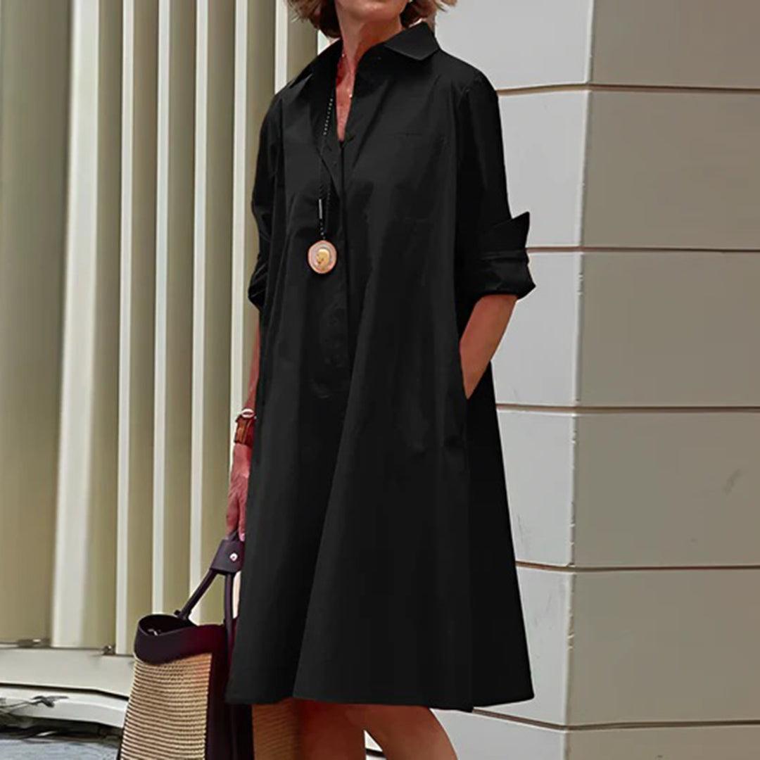Blousejurk met Uniek Ontwerp - Women Summer Coat - Jurkjes.co