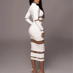 Bodycon Jurk met Cut-Out Details - Women Summer Dress - Jurkjes.co