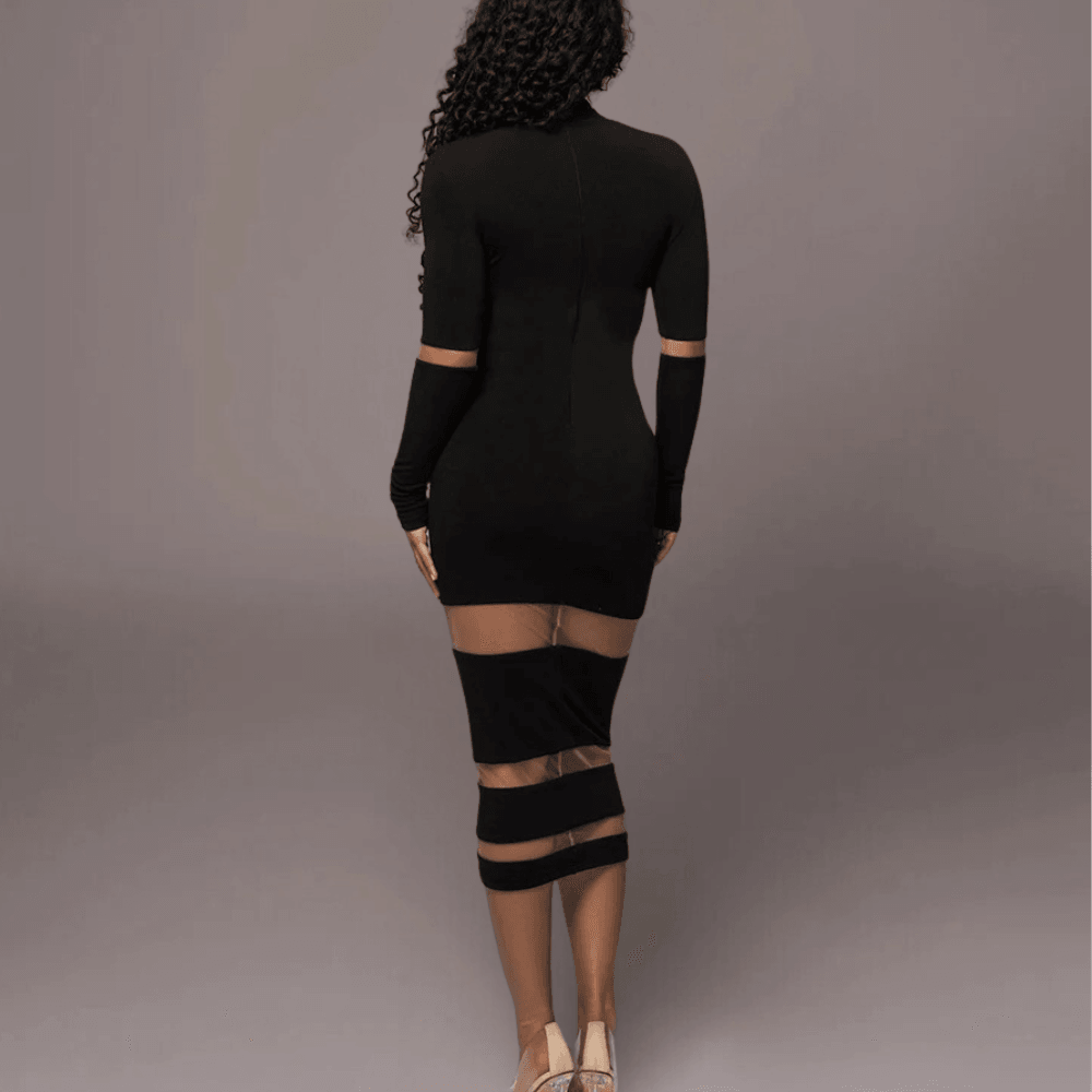 Bodycon Jurk met Cut-Out Details - Women Summer Dress - Jurkjes.co