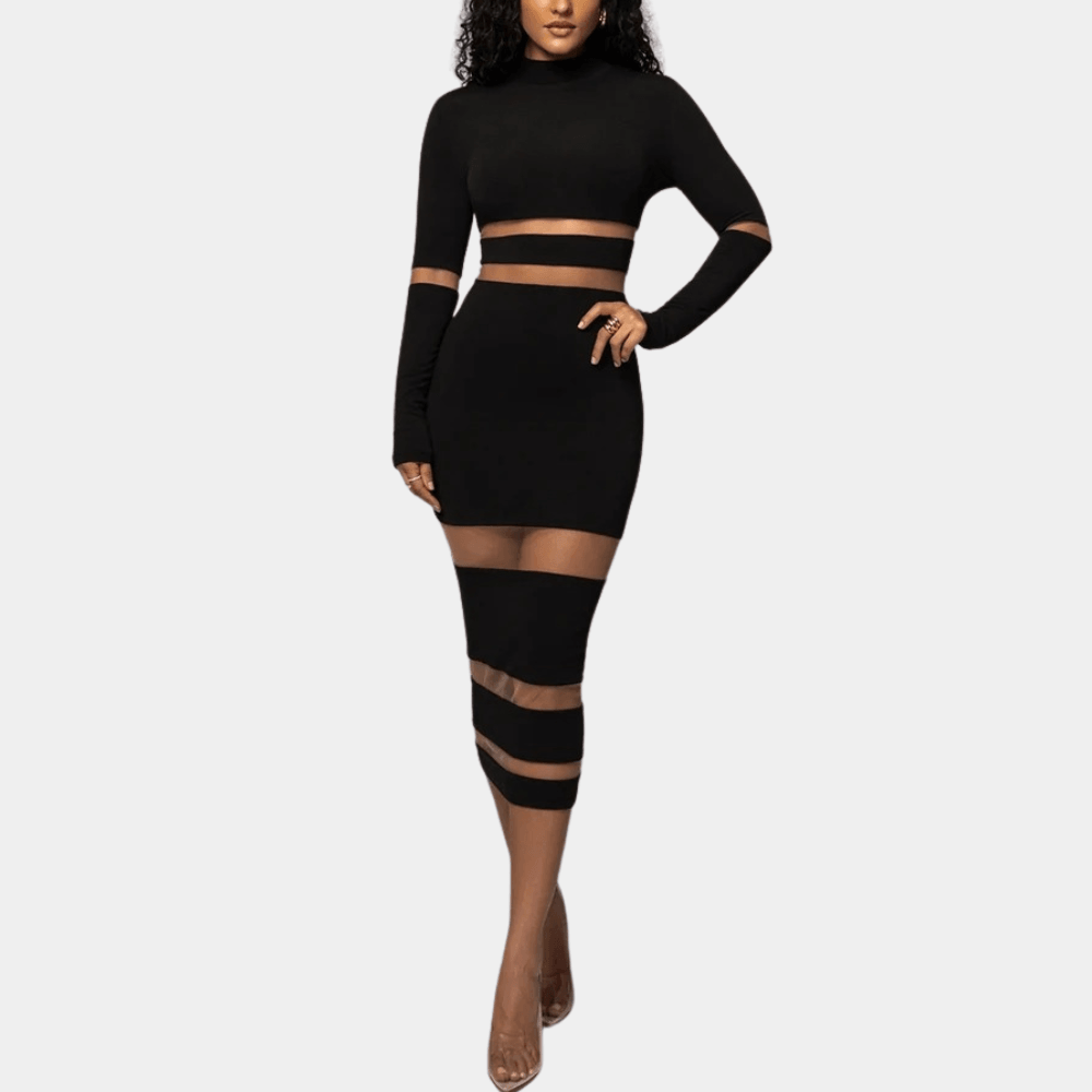 Bodycon Jurk met Cut-Out Details - Women Summer Dress - Jurkjes.co