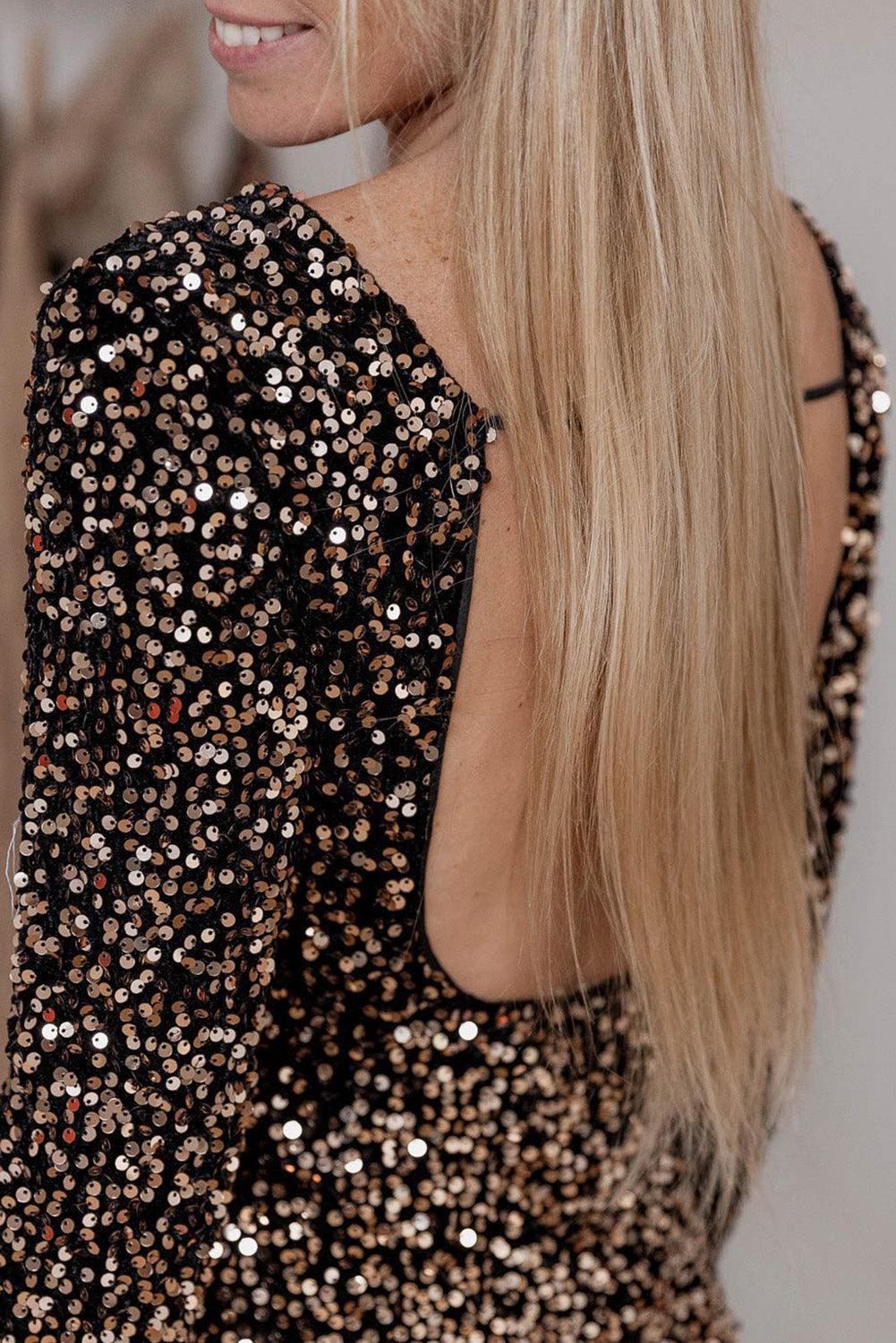Bodycon Jurk met Pailletten - Sequin Dresses - Jurkjes.co